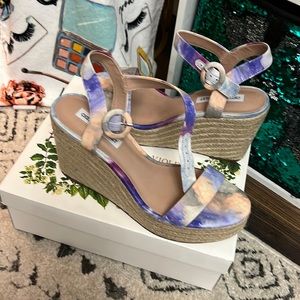 Chelsea and Violet Wedge Heels